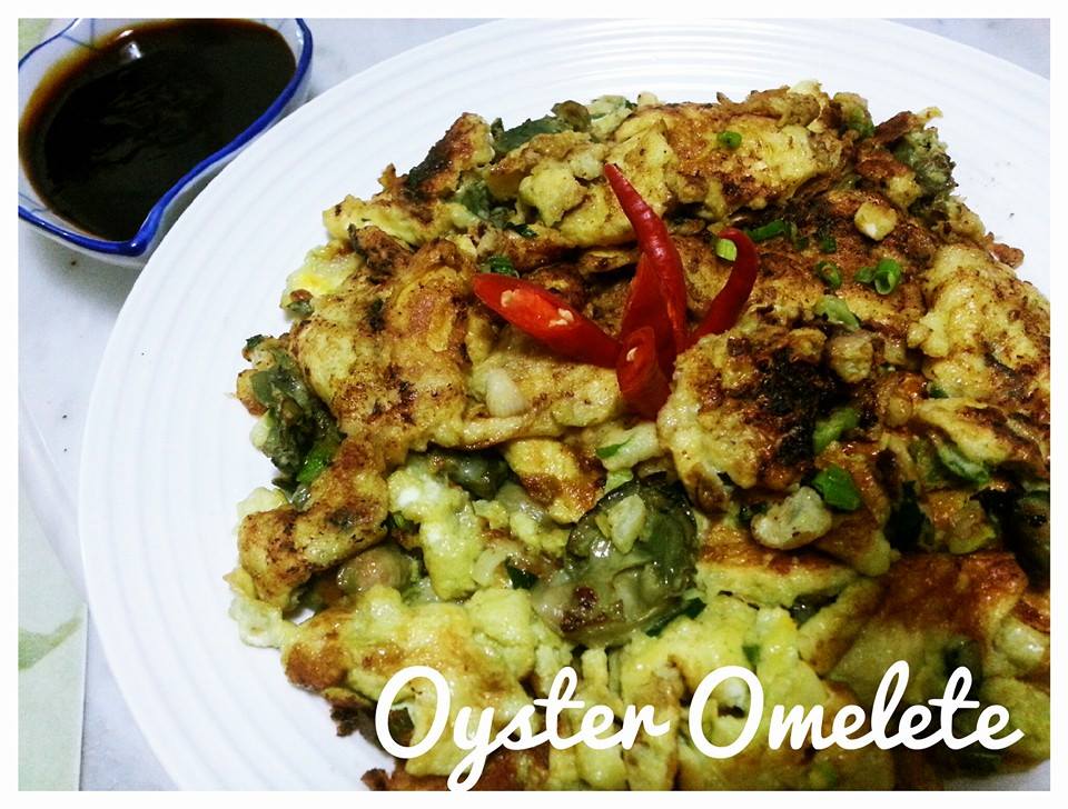 Resep masakan Oyster Omelette Dapur Yuli