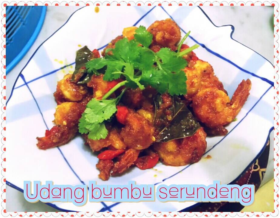 Resep masakan Udang bumbu serundeng – Dapur Yuli